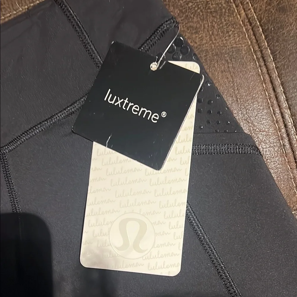 Lululemon Athletica Black Bike Shorts with Stretchy Fit